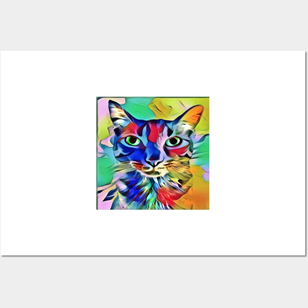 PamaJack Funky Cat Wall Art by PhotoArtLJR